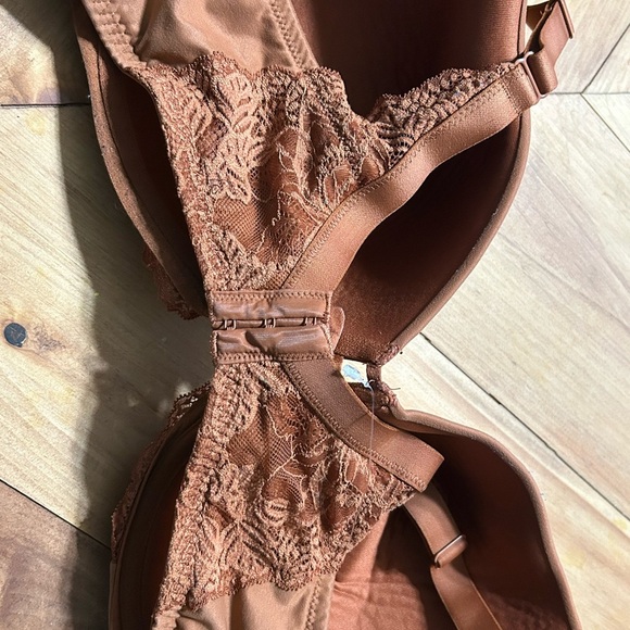 Auden Lace Bra in Rich Burnt Orange/Brown color Size 44DDD - Picture 3 of 7